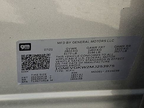 Used 2021 Chevrolet Traverse LT AWD/4WD image 28