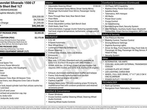 Used 2017 Chevrolet Silverado 1500 LT w/ LT Eassist Package RWD image 10