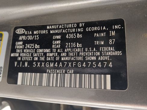 Used 2015 Kia Optima LX FWD image 33