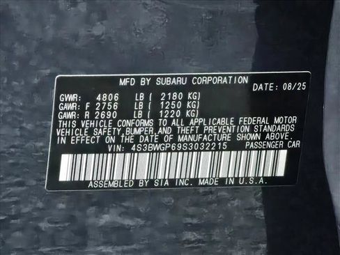 Used 2025 Subaru Legacy Touring XT w/ Popular Package #3 image 20