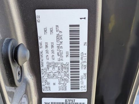 Used 2022 Toyota Tundra SR5 w/ TRD Off-Road Package image 23