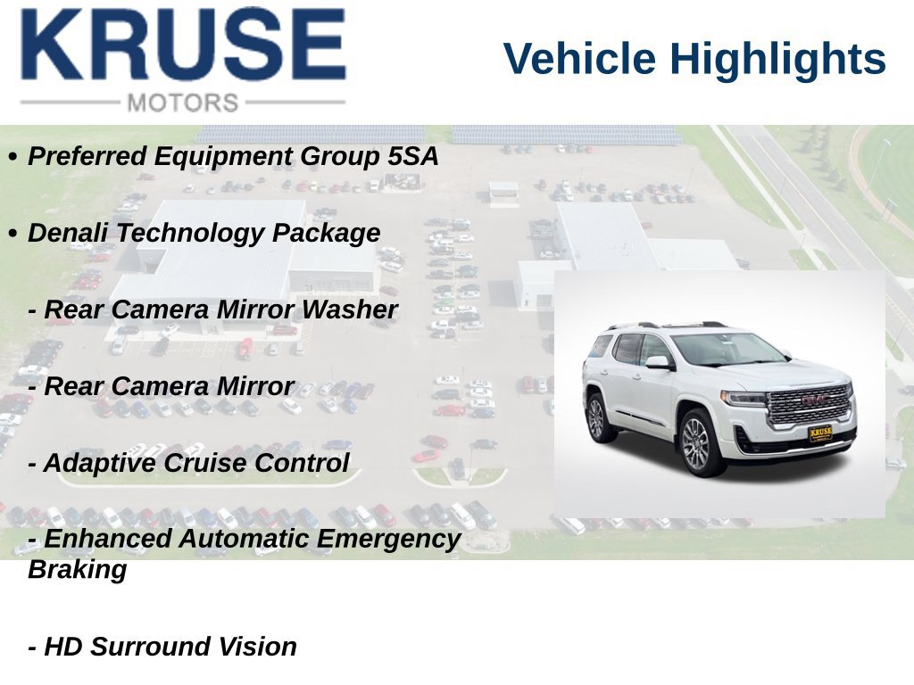 Used 2023 GMC Acadia Denali w/ Denali Ultimate Package AWD/4WD image 10