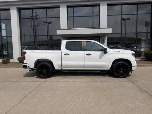 Used 2023 Chevrolet Silverado 1500 Custom w/ LPO, Dark Essentials Package AWD/4WD image 3