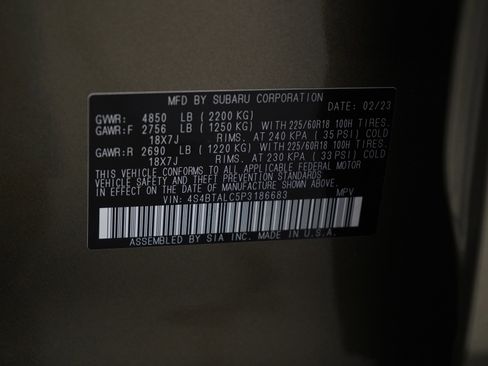 Used 2023 Subaru Outback Onyx Edition image 27