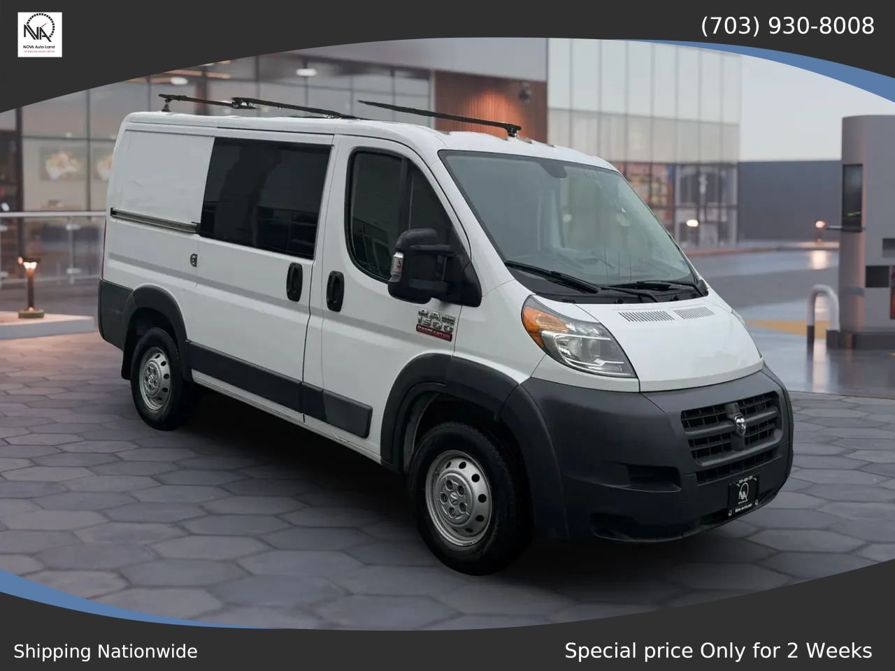 Used 2017 RAM ProMaster 1500 FWD image 1