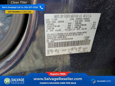 Used 2000 Ford Excursion XLT AWD/4WD image 16