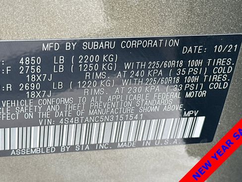 Used 2022 Subaru Outback Limited w/ Popular Package #2 image 31