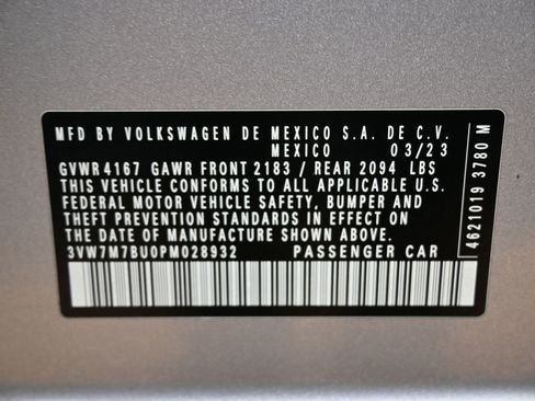 Used 2023 Volkswagen Jetta SE w/ Panoramic Sunroof Package image 40