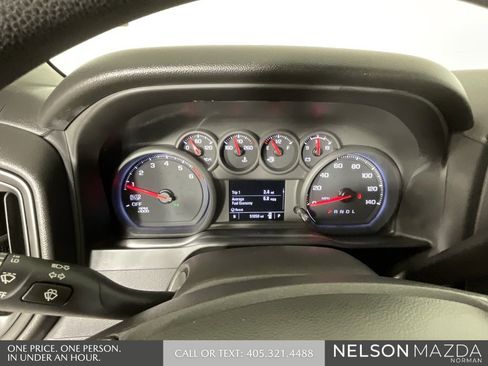 Used 2022 Chevrolet Silverado 1500 Custom w/ LPO, Dark Essentials Package image 44