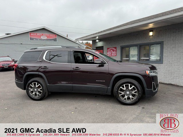 Used 2021 GMC Acadia SLE w/ Driver Convenience Package AWD/4WD image 2