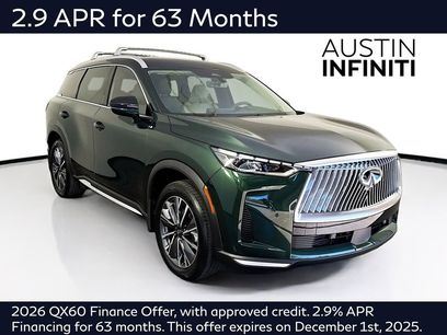 New 2026 INFINITI QX60 Luxe w/ Family Package