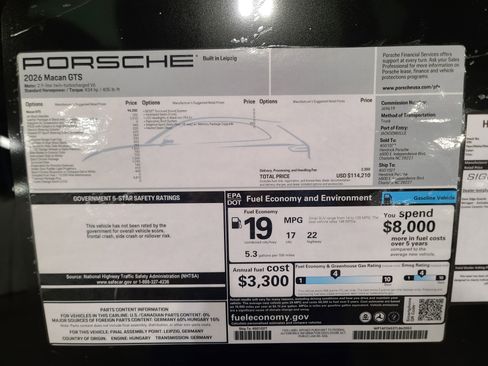 New 2026 Porsche Macan GTS image 37
