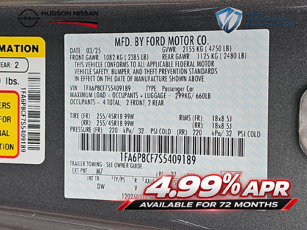 Used 2025 Ford Mustang GT RWD image 38