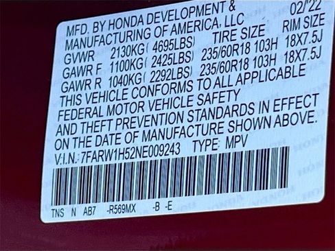 Used 2022 Honda CR-V EX image 32