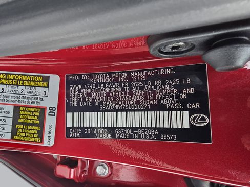 New 2025 Lexus ES 350 w/ Premium Package image 29