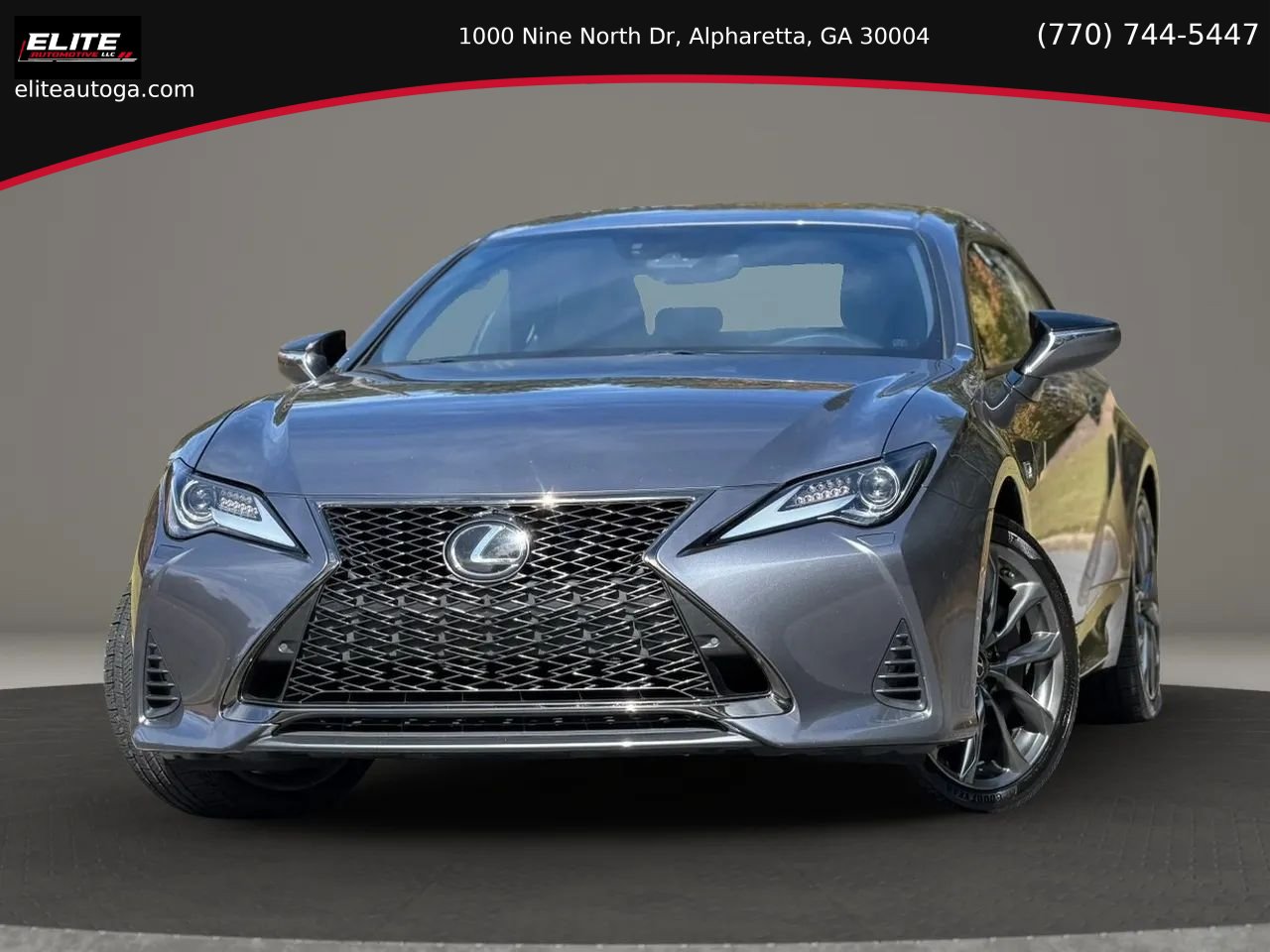 Used 2019 Lexus RC 350 F Sport w/ Accessory Package AWD/4WD image 1