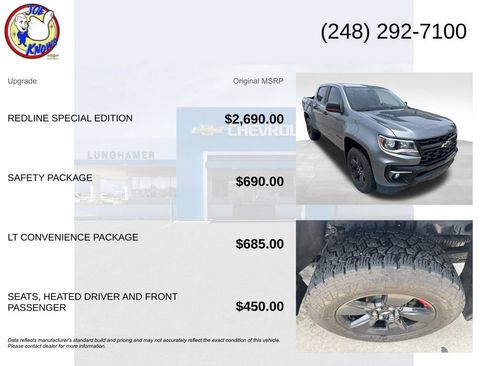 Used 2022 Chevrolet Colorado LT w/ Redline Special Edition AWD/4WD image 5