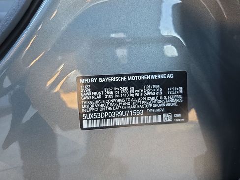 Used 2024 BMW X3 xDrive30i w/ Convenience Package image 41