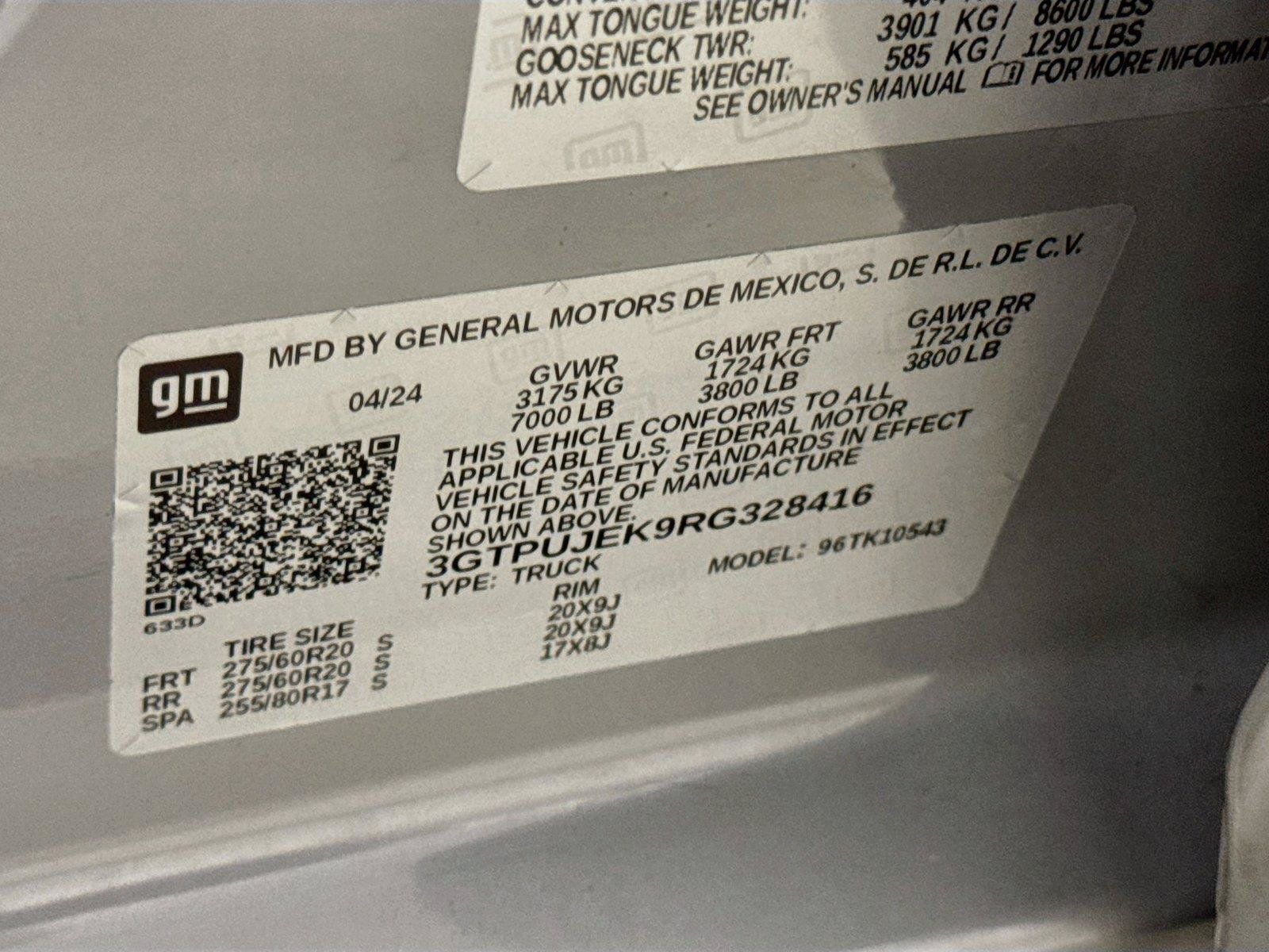 Certified 2024 GMC Sierra 1500 Elevation AWD/4WD image 30