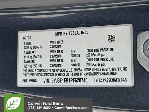 Used 2023 Tesla Model 3 Long Range AWD/4WD image 33