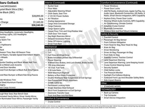 Used 2024 Subaru Outback 2.5i image 26