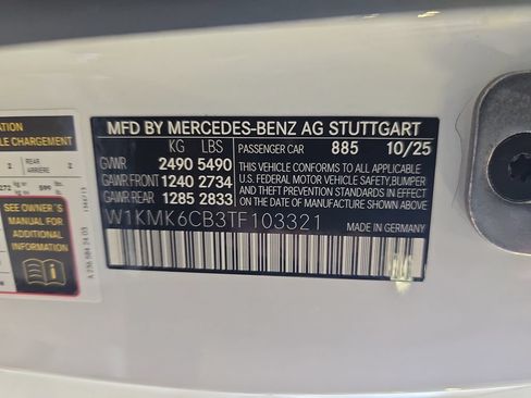 Certified 2026 Mercedes-Benz CLE 53 AMG 4MATIC Cabriolet image 38