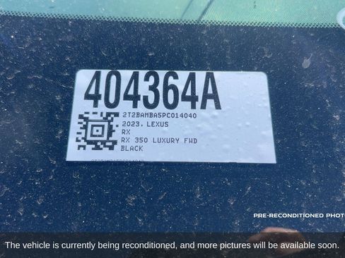 Used 2023 Lexus RX 350 FWD w/ Cold Area Package image 19