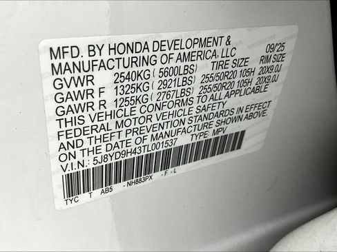 Certified 2026 Acura MDX w/ Technology Package image 43