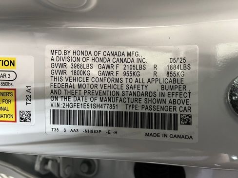 Used 2025 Honda Civic Si image 24