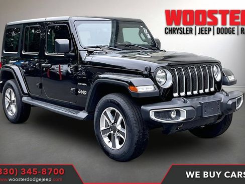 Used 2023 Jeep Wrangler Unlimited Sahara AWD/4WD image 1