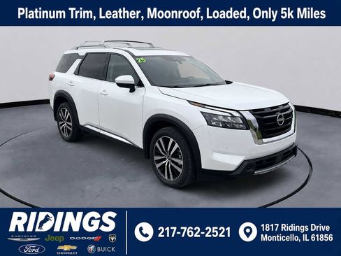 Used 2025 Nissan Pathfinder Platinum w/ Cargo Package AWD/4WD image 1