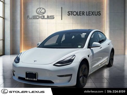 Used 2021 Tesla Model 3 Long Range AWD/4WD image 3