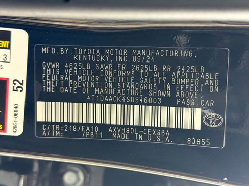 Used 2025 Toyota Camry SE w/ Multimedia Upgrade Package image 37