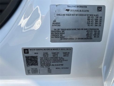 Used 2020 GMC Sierra 1500 SLT w/ SLT Premium Plus Package image 34