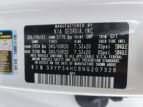 Used 2022 Kia Telluride EX w/ EX Premium Package image 39