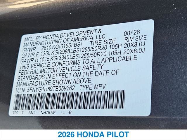 New 2026 Honda Pilot Elite image 27