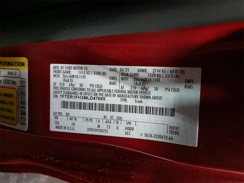 Used 2021 Ford Ranger XL w/ FX4 Off-Road Package image 34