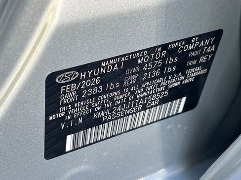 New 2026 Hyundai Sonata Blue FWD image 23
