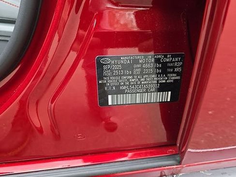 New 2026 Hyundai Sonata N Line FWD image 49