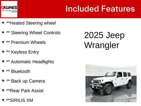 Used 2025 Jeep Wrangler Unlimited Sahara AWD/4WD image 5
