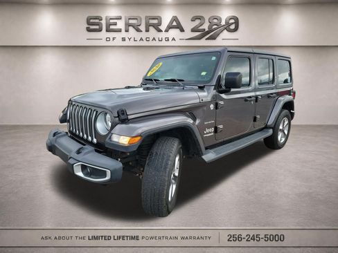 Used 2020 Jeep Wrangler Unlimited Sahara AWD/4WD image 3