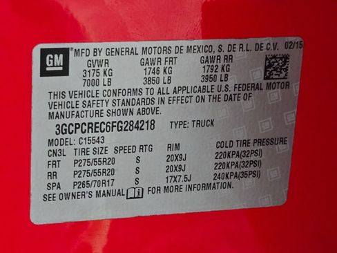 Used 2015 Chevrolet Silverado 1500 LT w/ Texas Edition, 1LT Trim RWD image 15