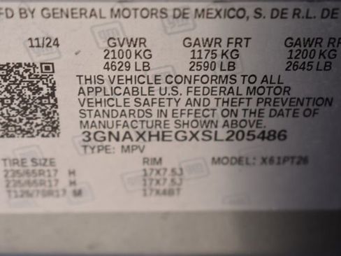 Certified 2025 Chevrolet Equinox LT image 34