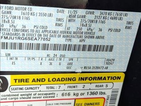 New 2025 Ford Expedition Tremor AWD/4WD image 16
