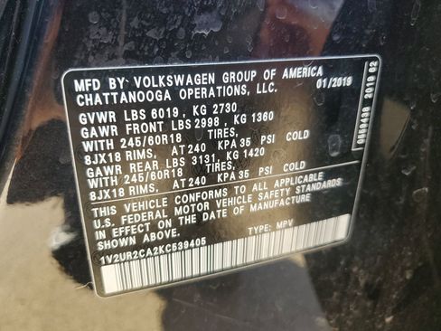Used 2019 Volkswagen Atlas SE image 39