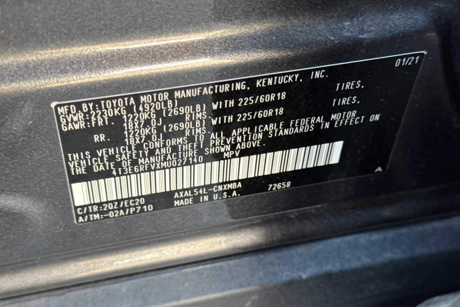 Used 2021 Toyota RAV4 XSE AWD/4WD image 32
