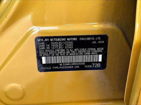 Used 2024 Mitsubishi Mirage Black Edition image 30