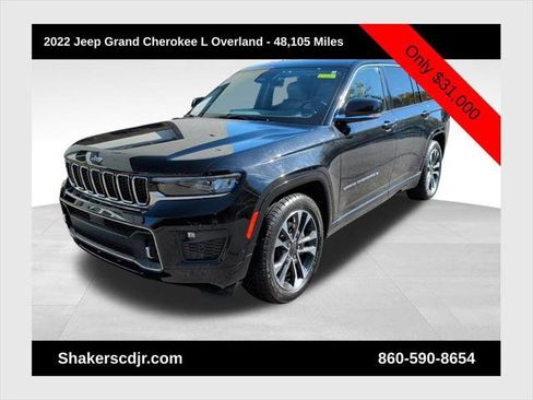 Certified 2022 Jeep Grand Cherokee L Overland AWD/4WD image 1