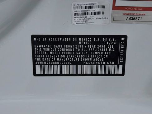 Used 2024 Volkswagen Jetta SE FWD image 30