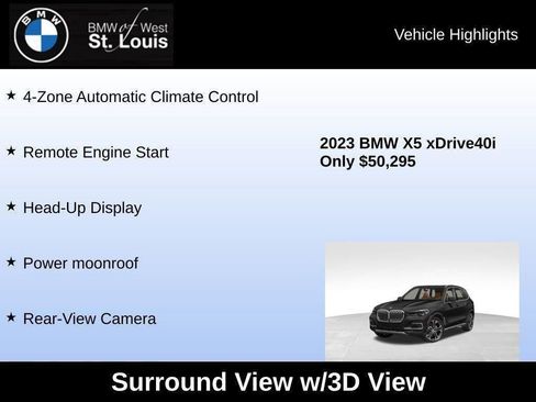 Used 2023 BMW X5 xDrive40i w/ Premium Package image 68